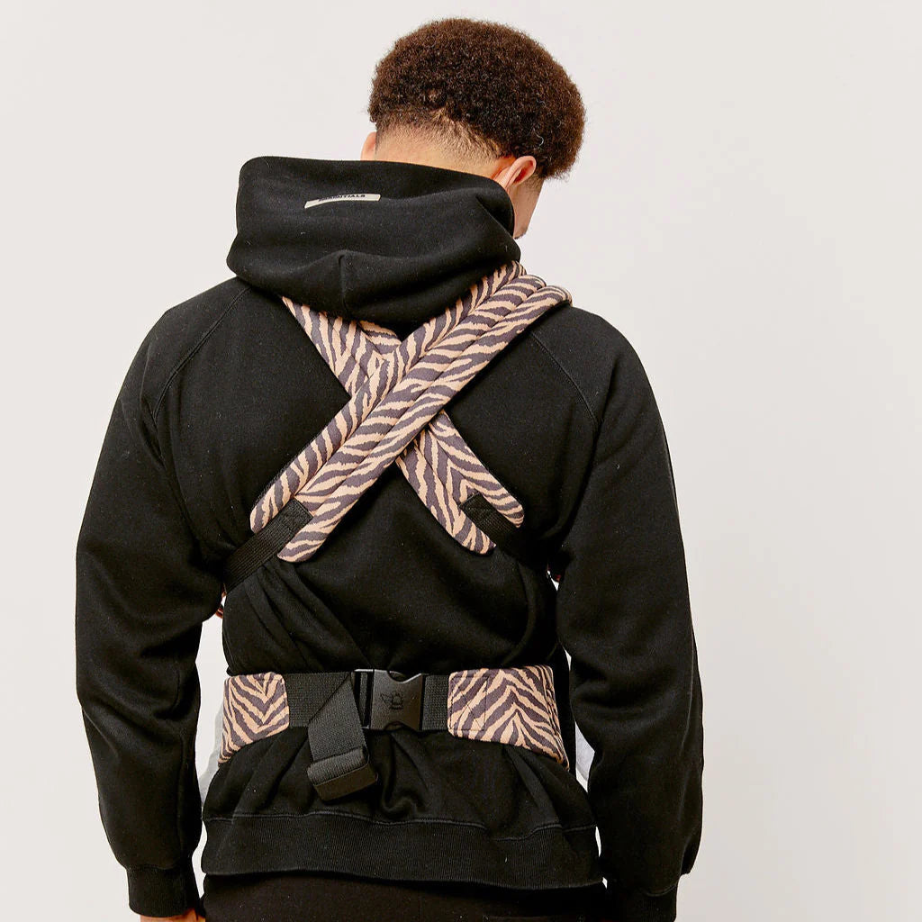 Bizzi Growin Nomad Air Animal Print Baby Carrier – Zebrano