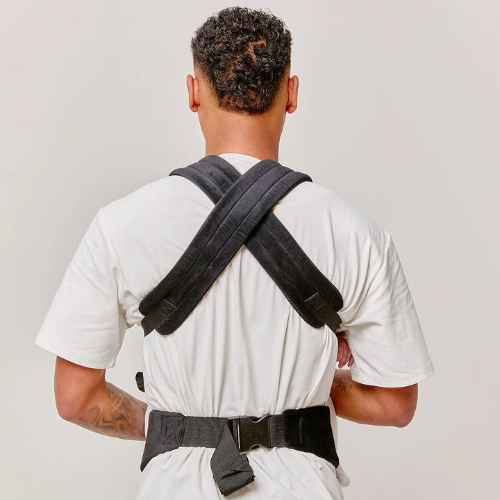 Bizzi Growin Nomad Air Velvet Print Baby Carrier – Panther Black