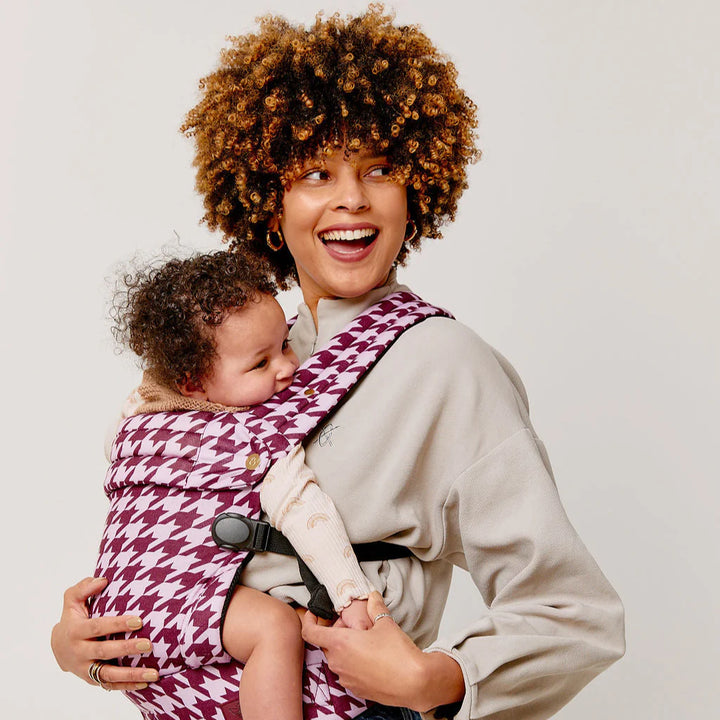 Nomad Air Houndstooth Baby Carrier – Harlow Sweet Lilac