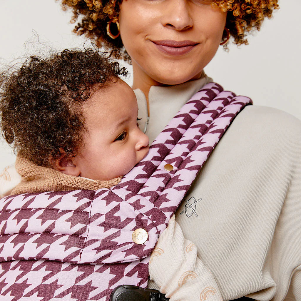 Nomad Air Houndstooth Baby Carrier – Harlow Sweet Lilac