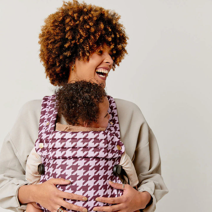 Nomad Air Houndstooth Baby Carrier – Harlow Sweet Lilac