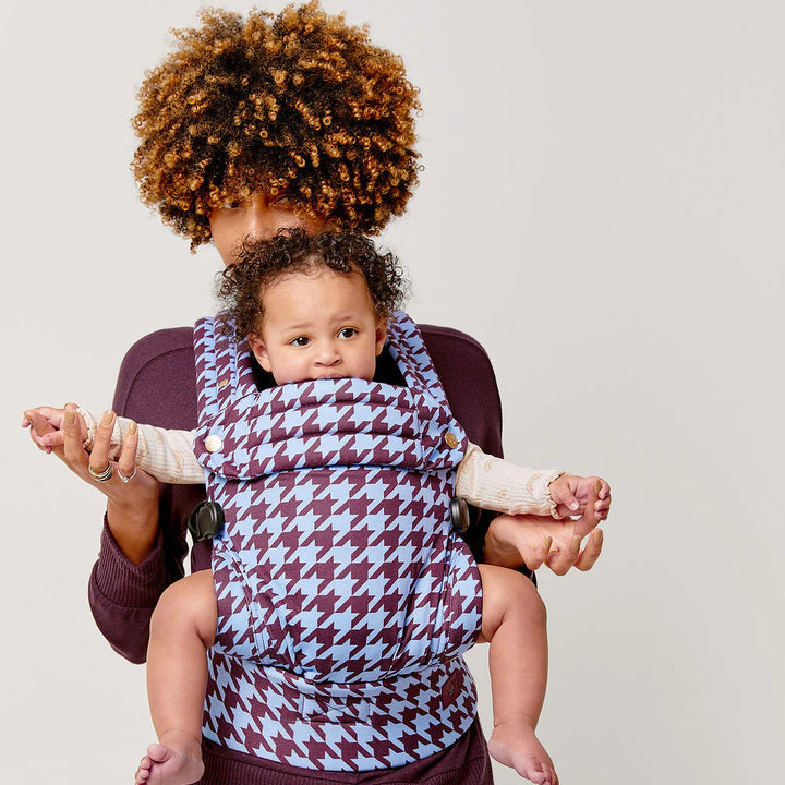 Nomad Air Houndstooth Baby Carrier – Harlow Lavender Blue