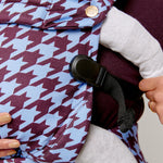 Nomad Air Houndstooth Baby Carrier – Harlow Lavender Blue