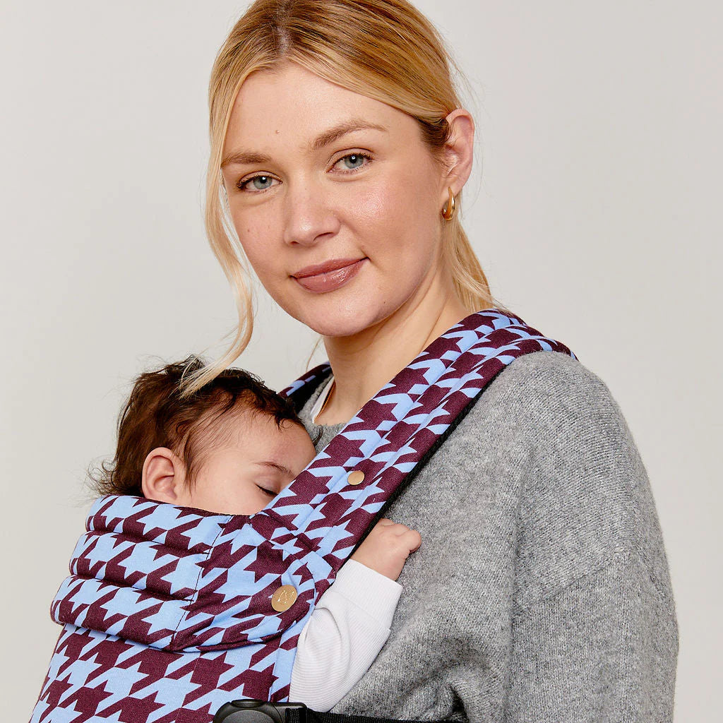 Nomad Air Houndstooth Baby Carrier – Harlow Lavender Blue