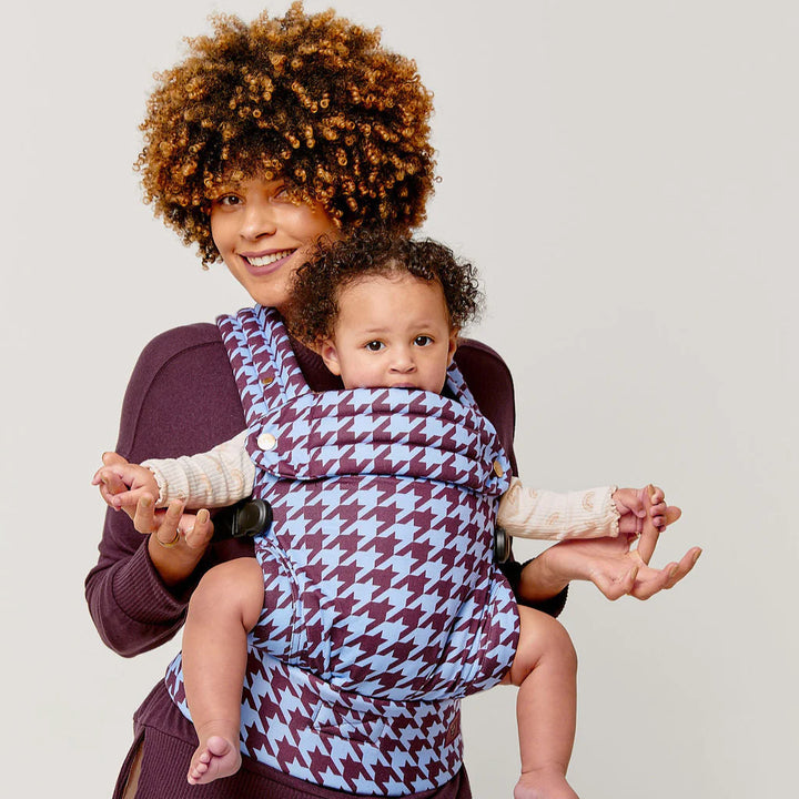 Nomad Air Houndstooth Baby Carrier – Harlow Lavender Blue
