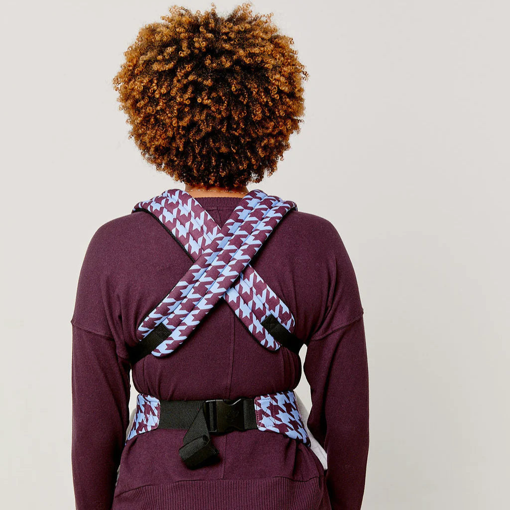 Nomad Air Houndstooth Baby Carrier – Harlow Lavender Blue