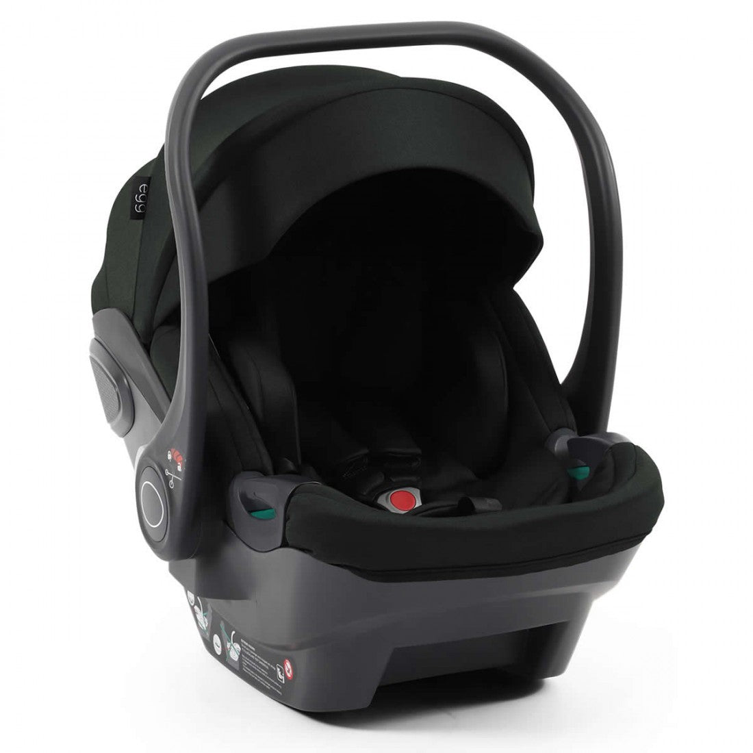 egg Shell i-Size Car Seat - Black Olive