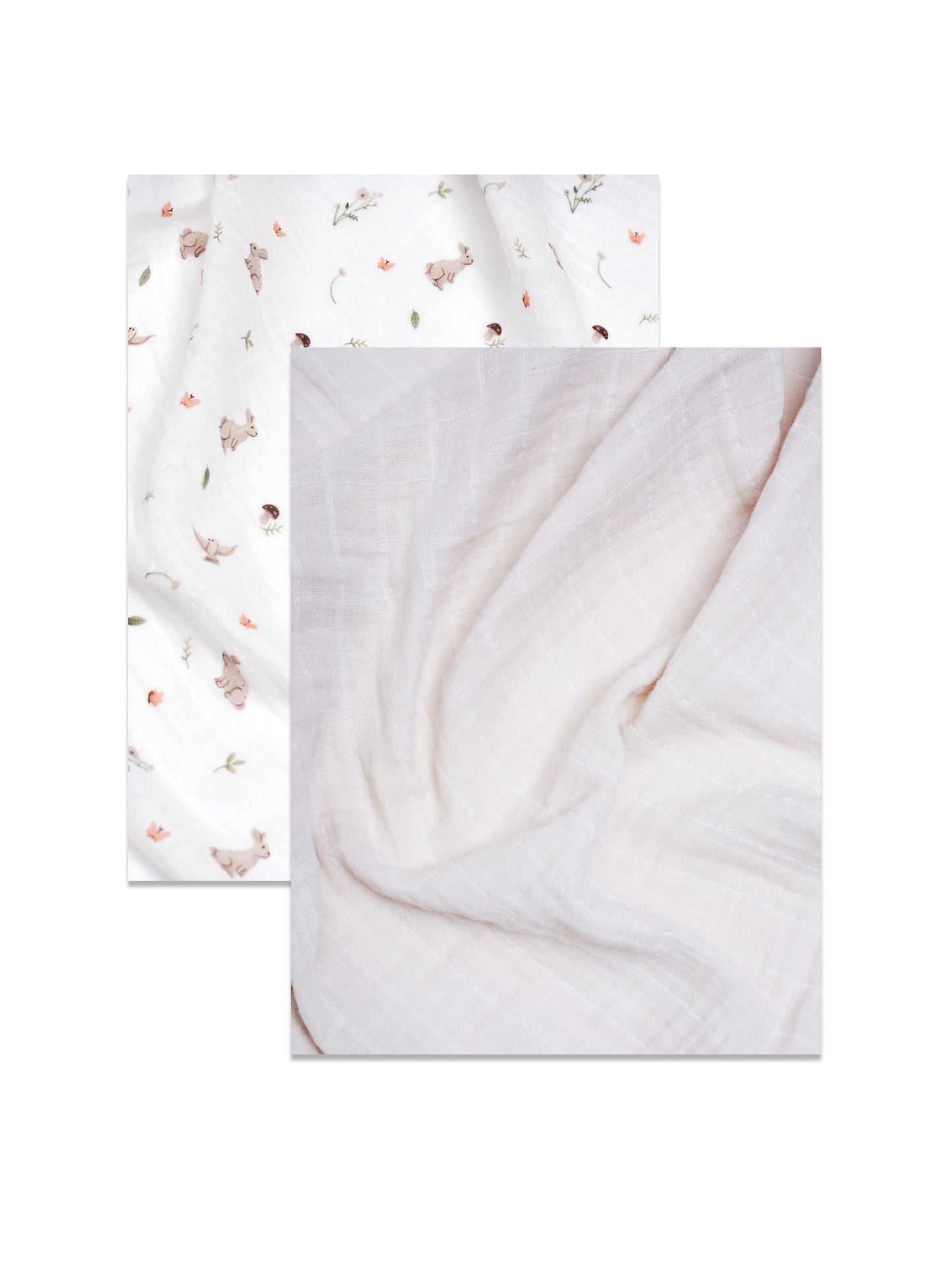 Funnababy Fitted Sheet Set (2pcs) - Grass Beige - 70x140cm