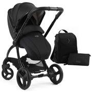 egg 3 Stroller + Luxury Seat Liner & Backpack - Houndstooth Black