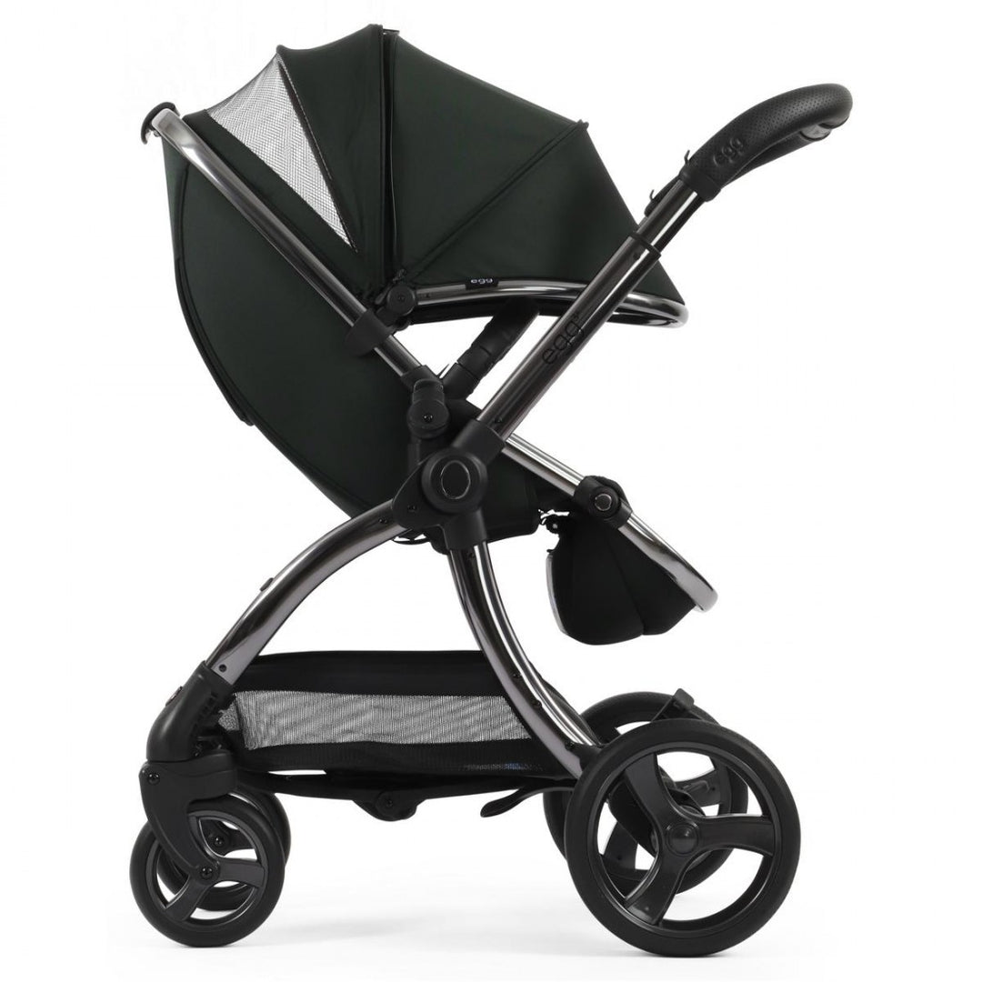 egg 3 Stroller + Luxury Seat Liner - Black Olive