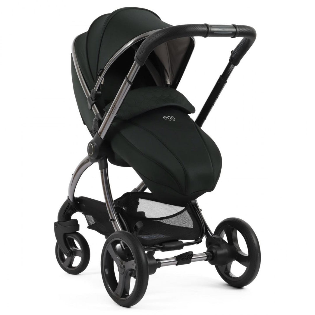 egg 3 Stroller + Luxury Seat Liner - Black Olive