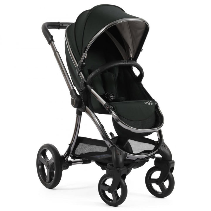 egg 3 Stroller + Luxury Seat Liner - Black Olive