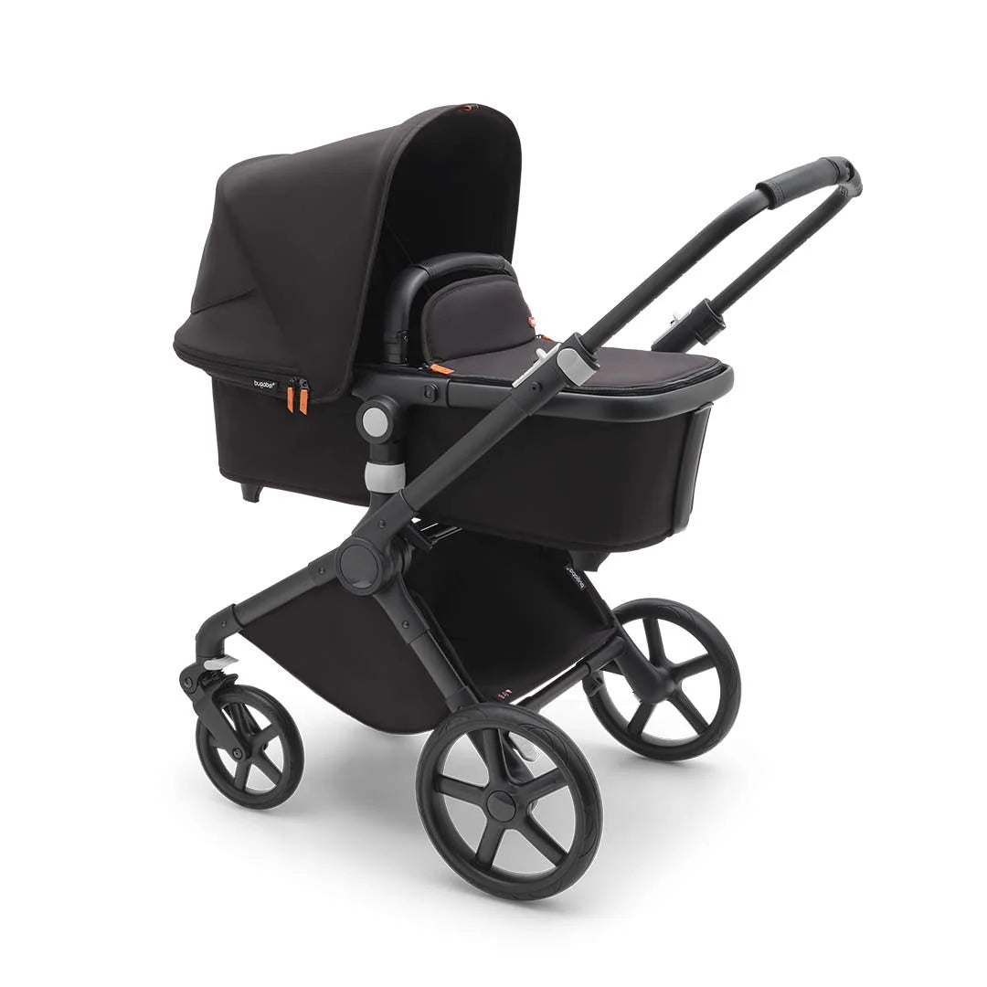Bugaboo Fox Cub Complete Pushchair + Carrycot - Midnight Black