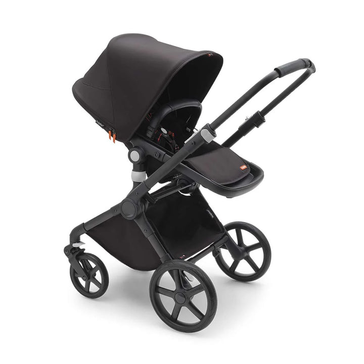 Bugaboo Fox Cub Complete Pushchair + Carrycot - Midnight Black