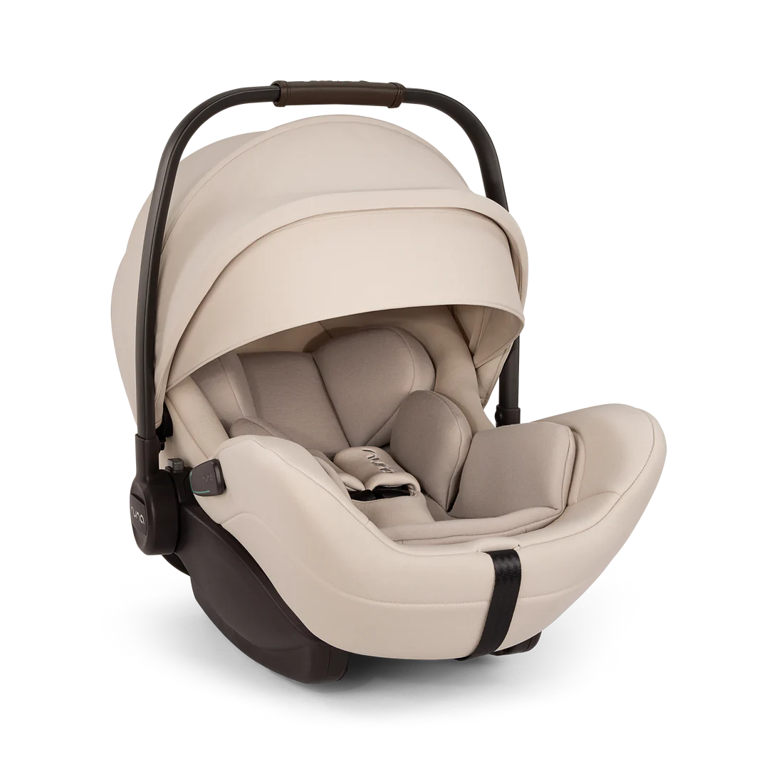 Nuna TRIV Next, LYTL Carrycot, ARRA Flex + Base Curve Travel System - Biscotti