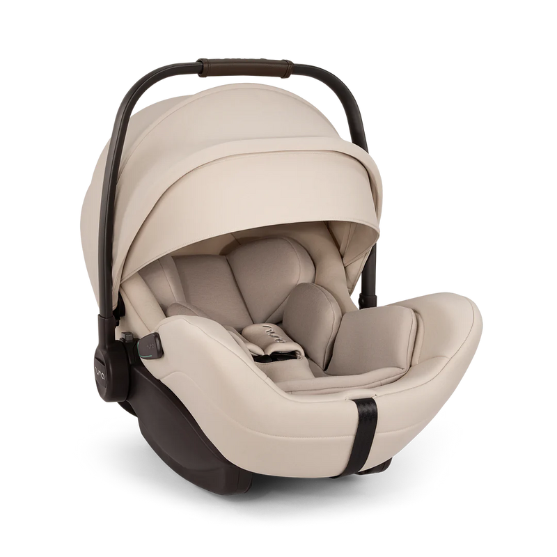 Nuna TRIV Next, LYTL Carrycot, ARRA Flex + Base Curve Travel System - Biscotti