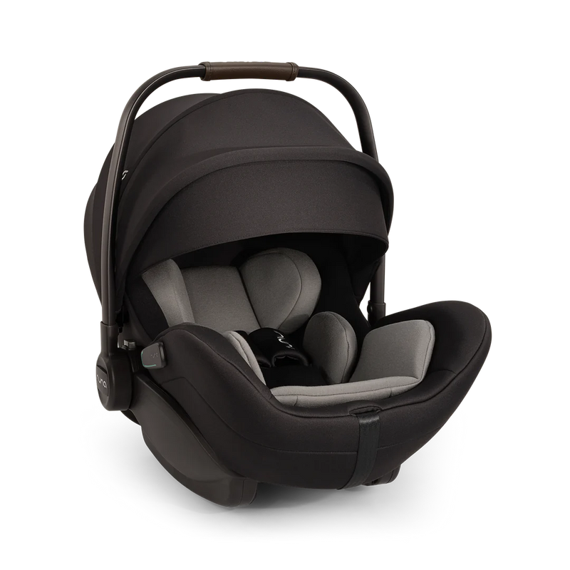 Nuna TRIV Next, LYTL Carrycot, ARRA Flex + Base Curve Travel System - Caviar
