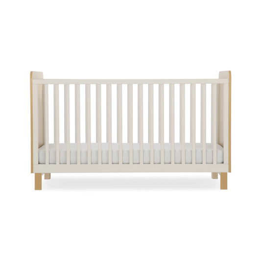 CuddleCo Remi Cot Bed - Oak & Cashmere