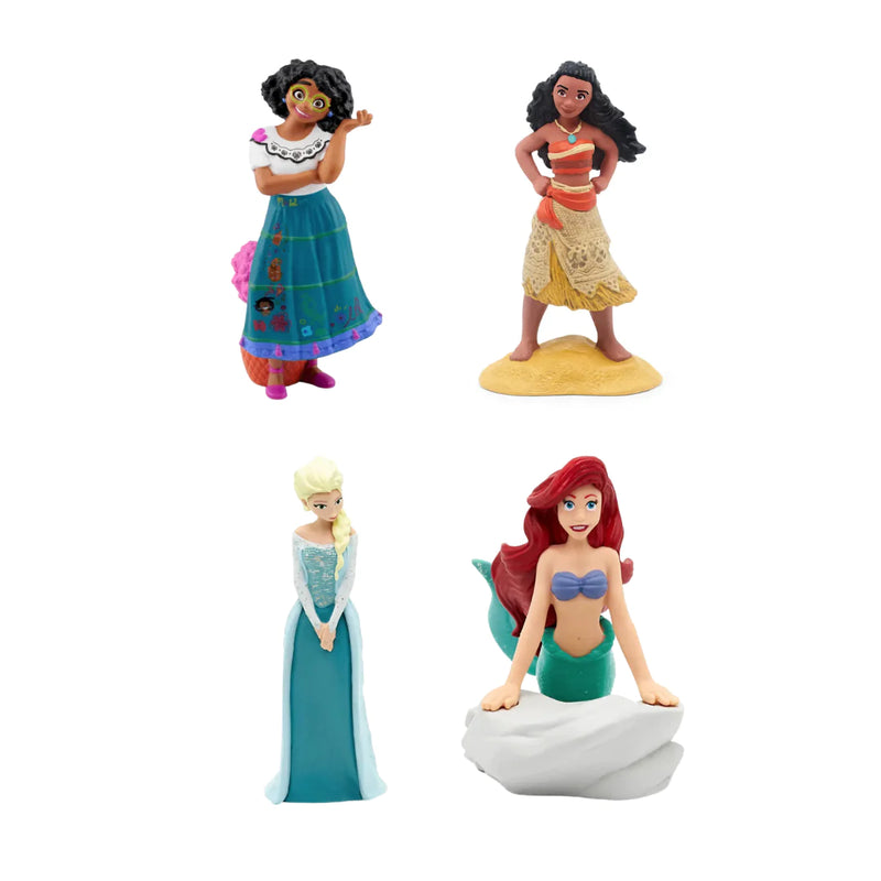tonies Disney Girls Bundle - Moana, Frozen, Encanto & Little Mermaid
