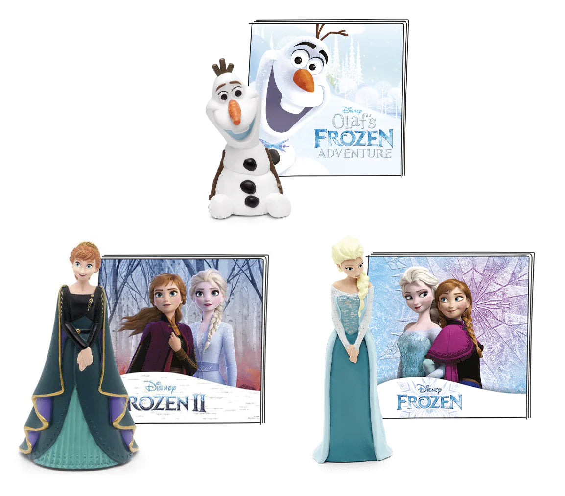 tonies Frozen Audio Character Bundle - Princess Elsa | Olaf | Anna