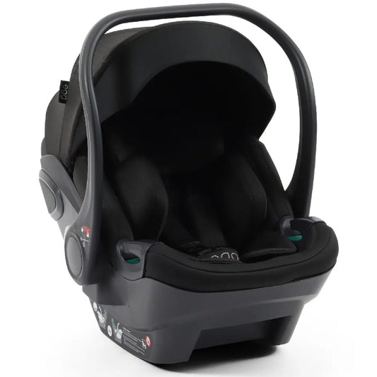 egg3 Shell i-Size Infant Car Seat - Houndstooth Black