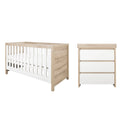 Tutti Bambini Modena 2 Piece Room Set - White/Oak