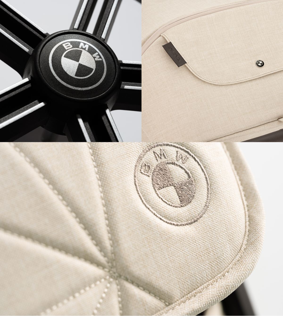 Nuna trvl LX BMW Collection Compact Stroller - Mica