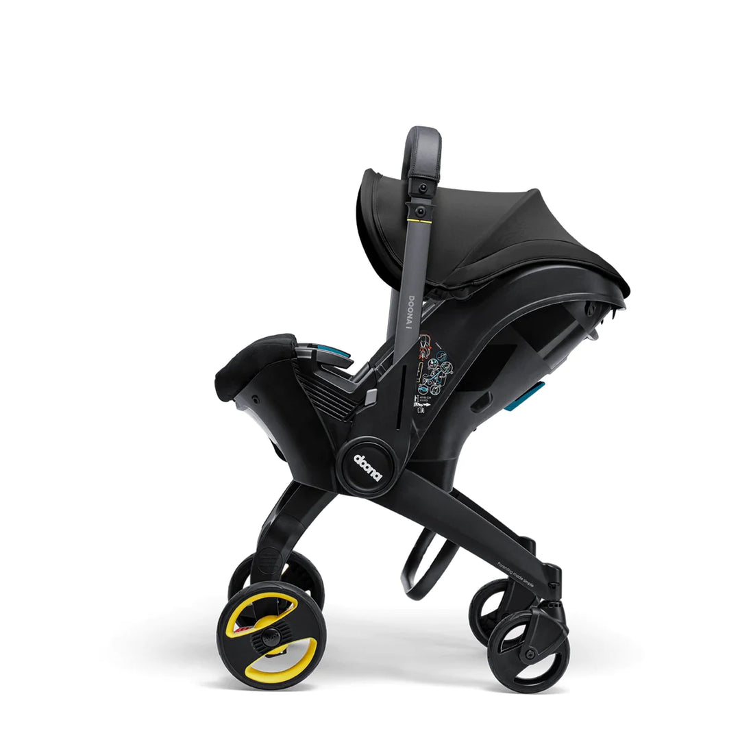 Doona i Car Seat Stroller Nitro Black Bambinosandbeyond