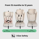 My Babiie MBCS50 Toddler to Booster R129 Car Seat - Pink Leopard