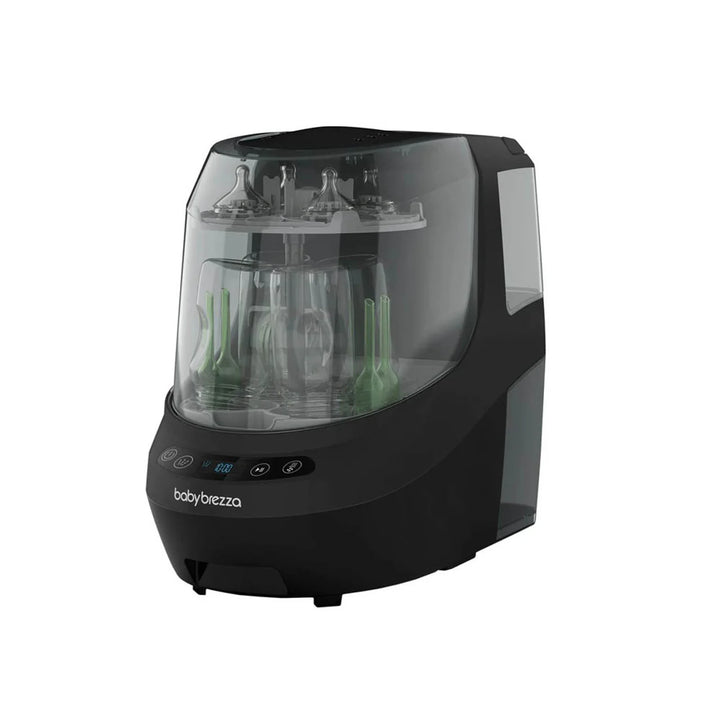 Baby Brezza Bottle Washer Pro - All In One Washer, Steriliser & Dryer - All Black