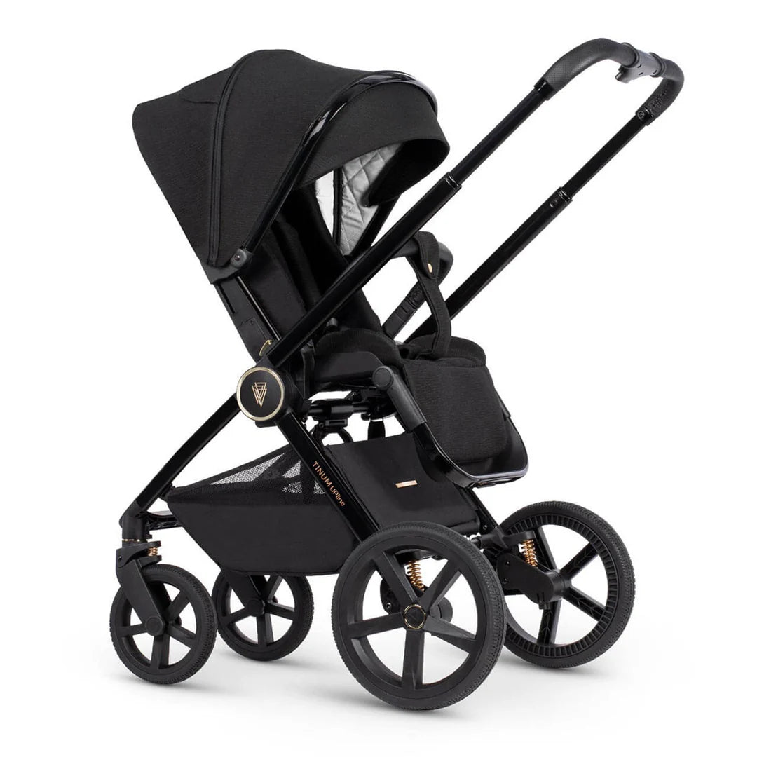 Venicci Tinum Upline 2in1 Travel System - All Black