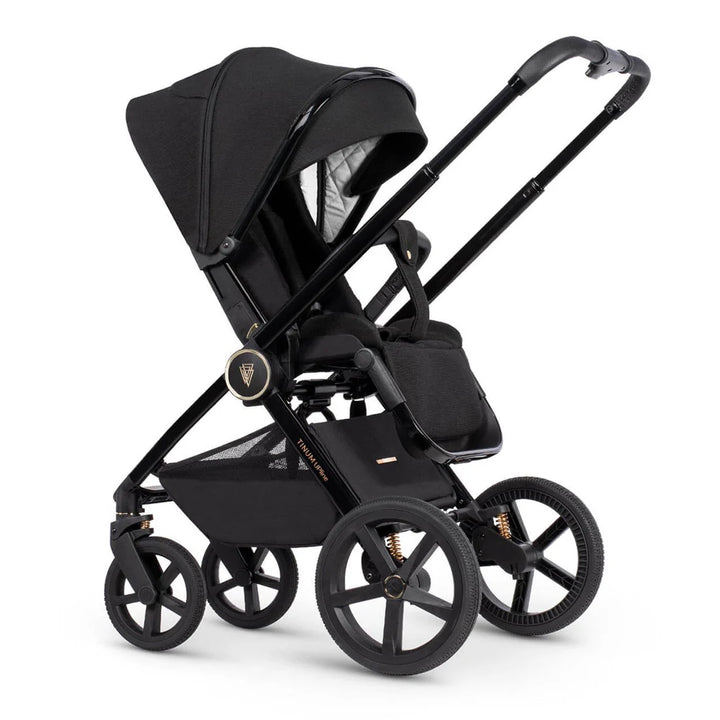 Venicci Tinum Upline 3in1 Travel System - All Black