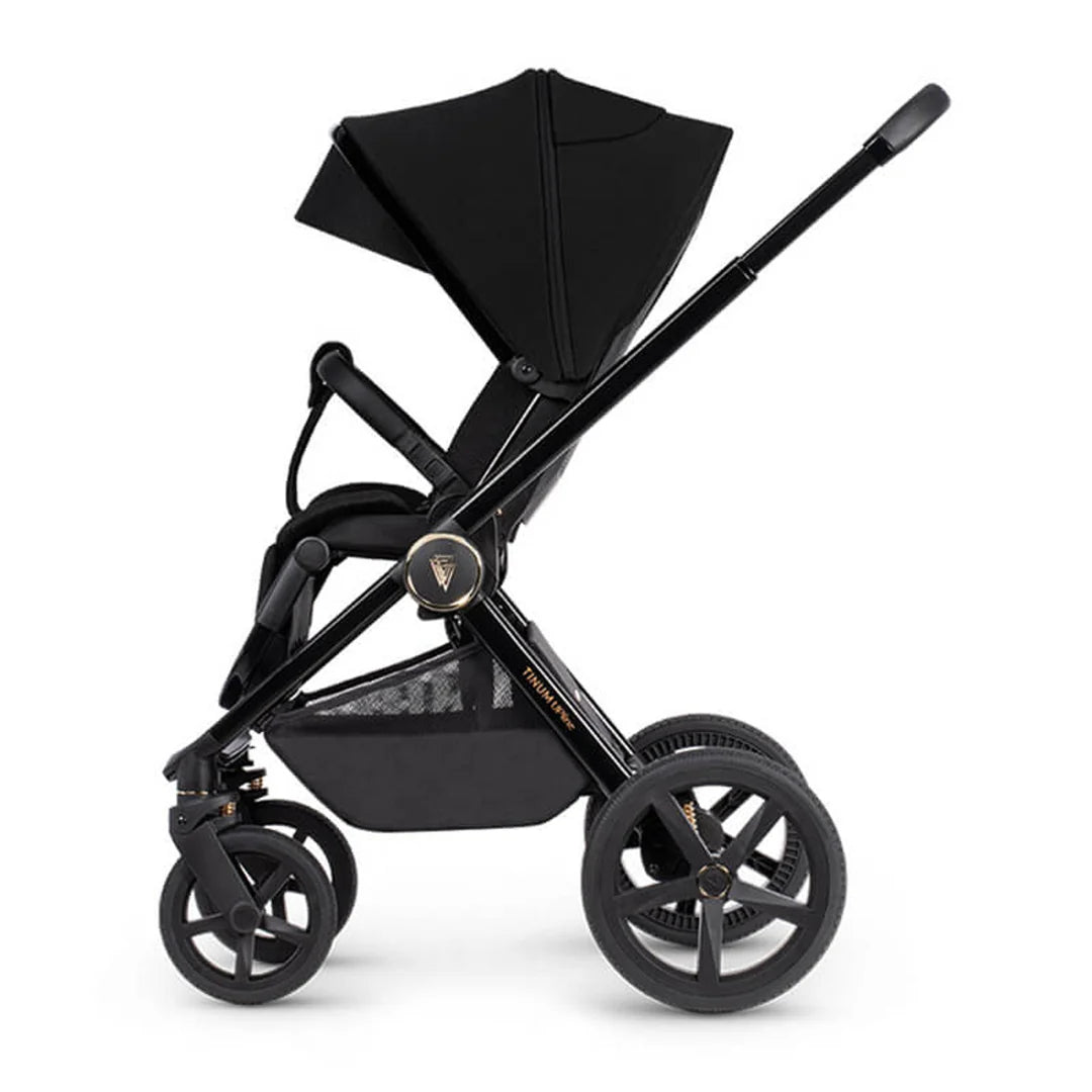 Venicci Tinum Upline 2in1 Travel System - All Black