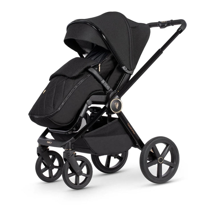 Venicci Tinum Upline 2in1 Travel System - All Black