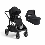 Joie Versiti Signature Single To Double Pushchair + Ramble XL Carrycot - Eclipse