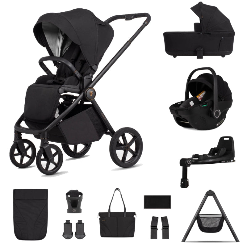 Venicci Claro2 Ultimate 13 Piece Travel System Bundle - Noir