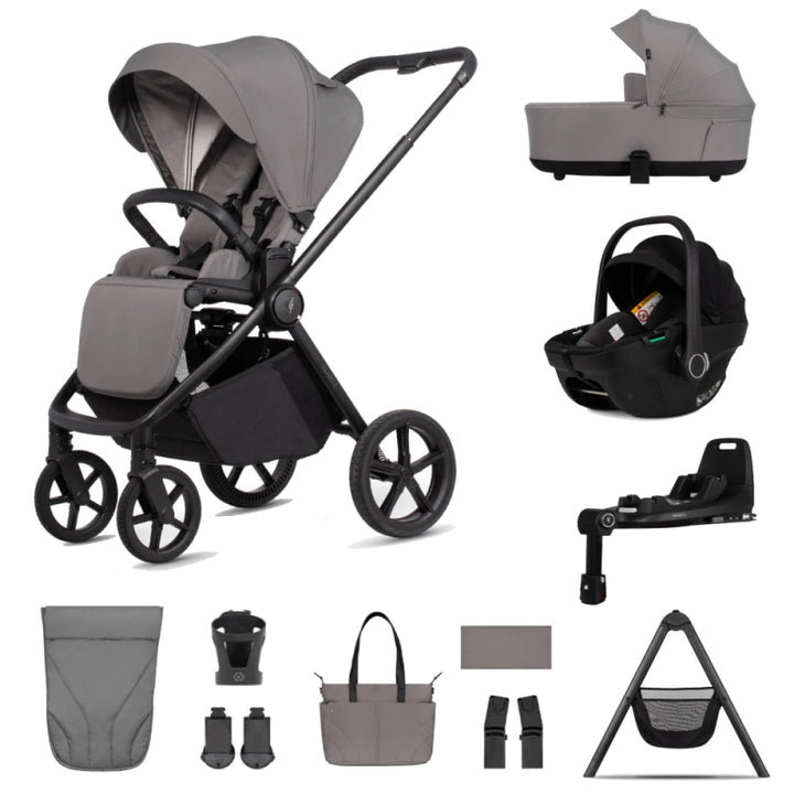 Venicci Claro2 Ultimate 13 Piece Travel System Bundle - Fog