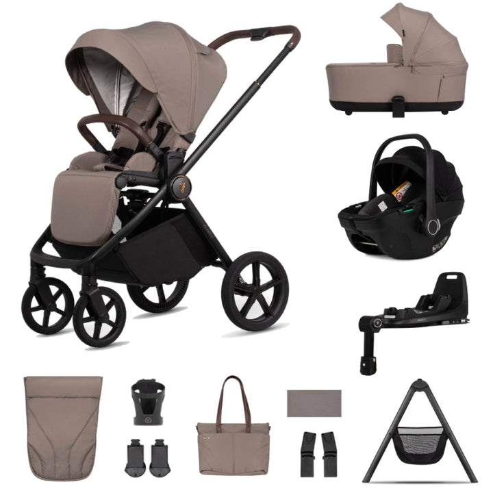 Venicci Claro2 Ultimate 13 Piece Travel System Bundle - Almond