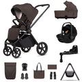 Venicci Claro2 Ultimate 13 Piece Travel System Bundle - Chocolate