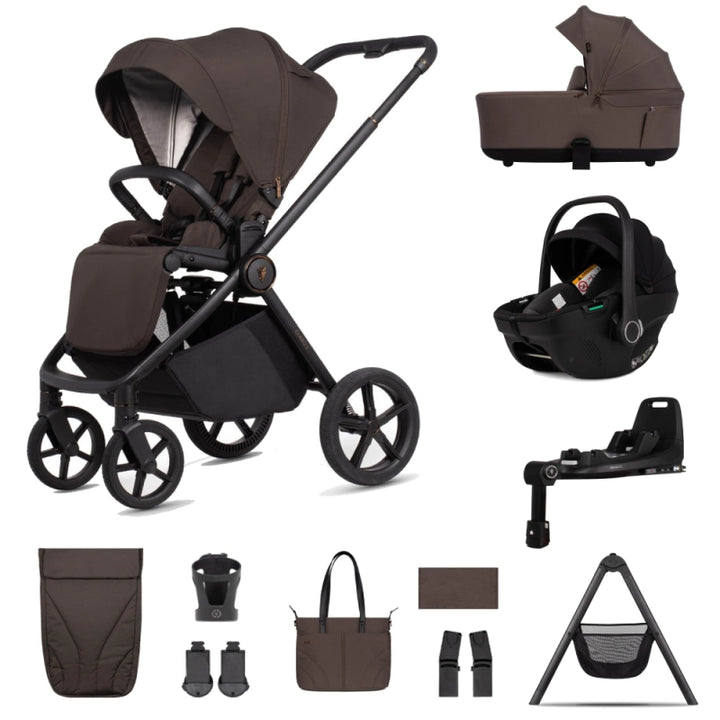 Venicci Claro2 Ultimate 13 Piece Travel System Bundle - Chocolate