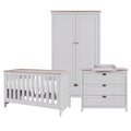 Tutti Bambini Verona 3 Piece Room Set - Dove Grey/Oak