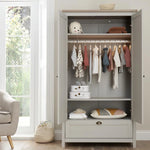 Tutti Bambini Verona 3 Piece Room Set - Dove Grey/Oak