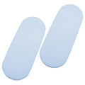 Snuggle Baby fitted Moses basket sheets (twin pack) - Blue
