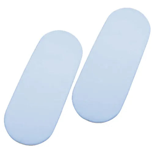 Snuggle Baby fitted Moses basket sheets (twin pack) - Blue