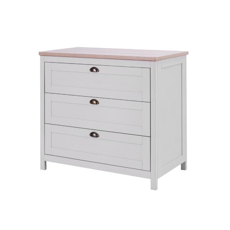 Tutti Bambini Verona 3 Piece Room Set - Dove Grey/Oak