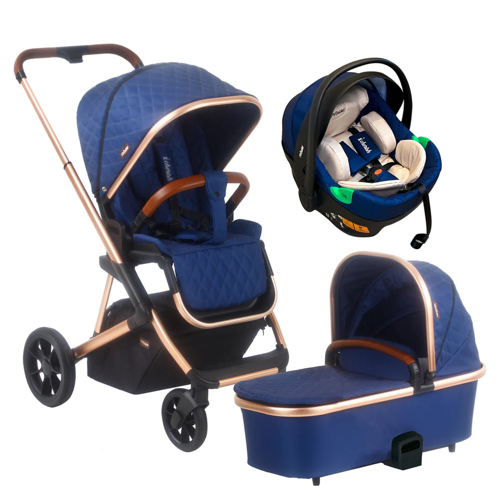 My Babiie MB500i Dani Dyer Opal Blue iSize Travel System