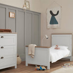 Tutti Bambini Verona 3 Piece Room Set - White/Oak