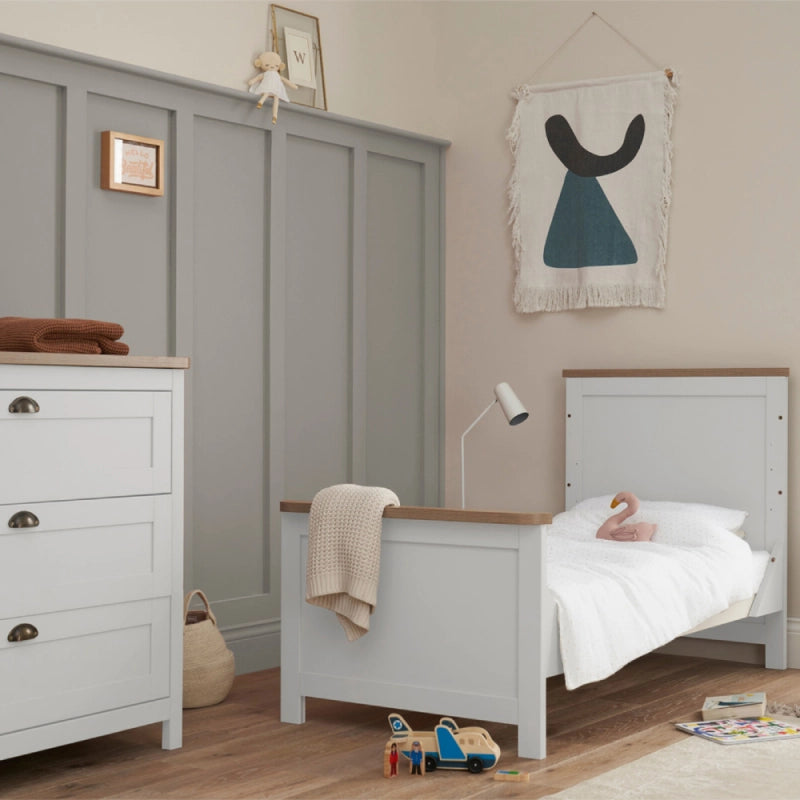 Tutti Bambini Verona 3 Piece Room Set - White/Oak