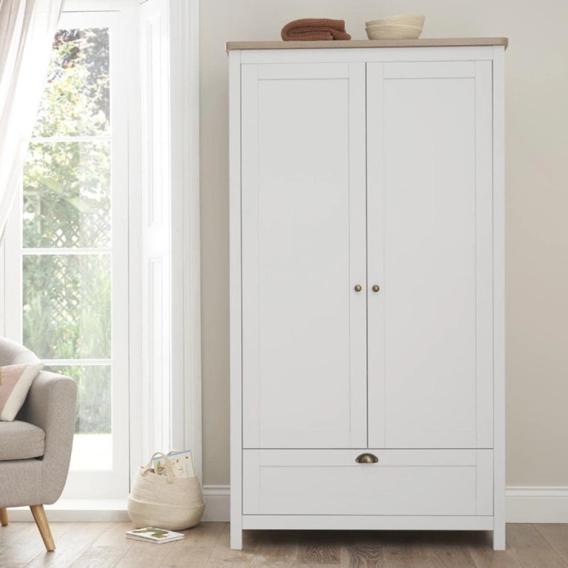 Tutti Bambini Verona 3 Piece Room Set - White/Oak