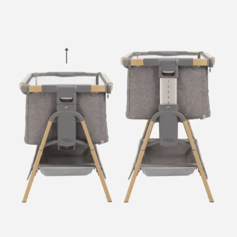 Tutti Bambini CoZee XL - Complete Birth to 4+ Years Package - Oak/Charcoal